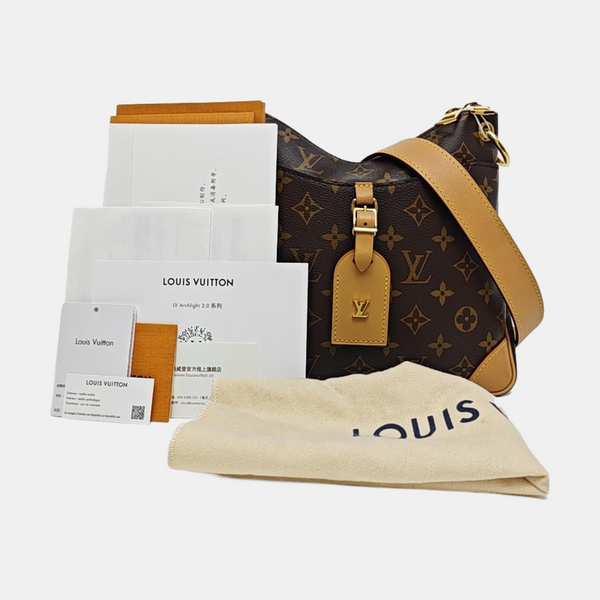ODEON PM Monogram Coated Canvas Brown
