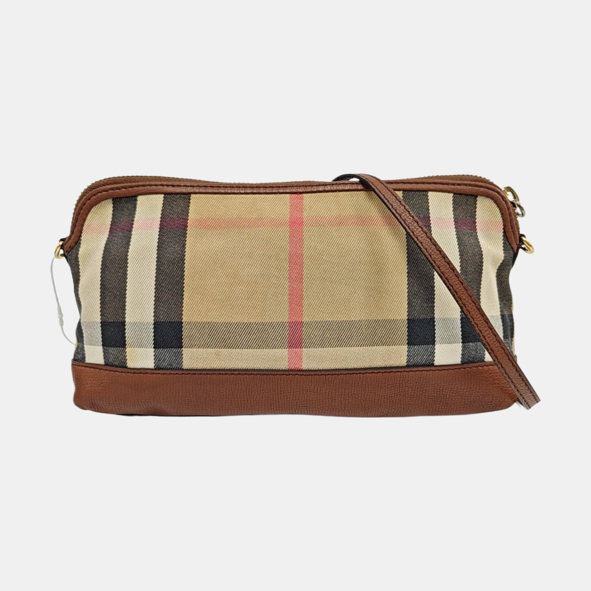 Canvas Shoulder Bag Brown