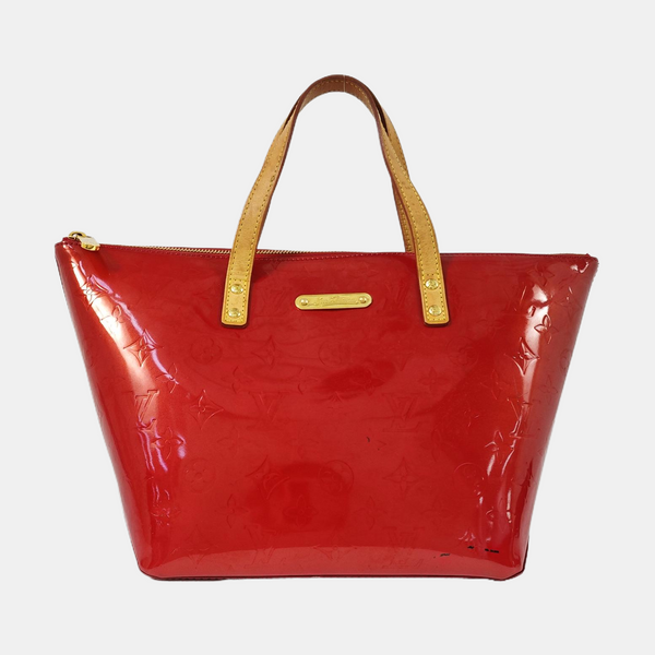 BELLEVUE Monogram Patent Leather Red