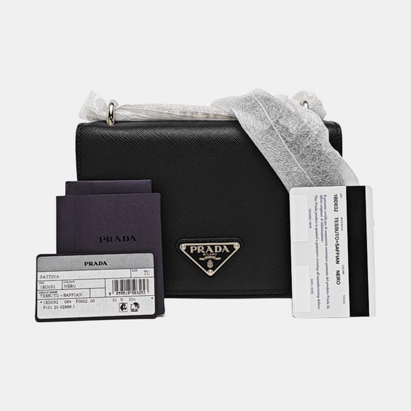 Calfskin Shoulder Bag Black