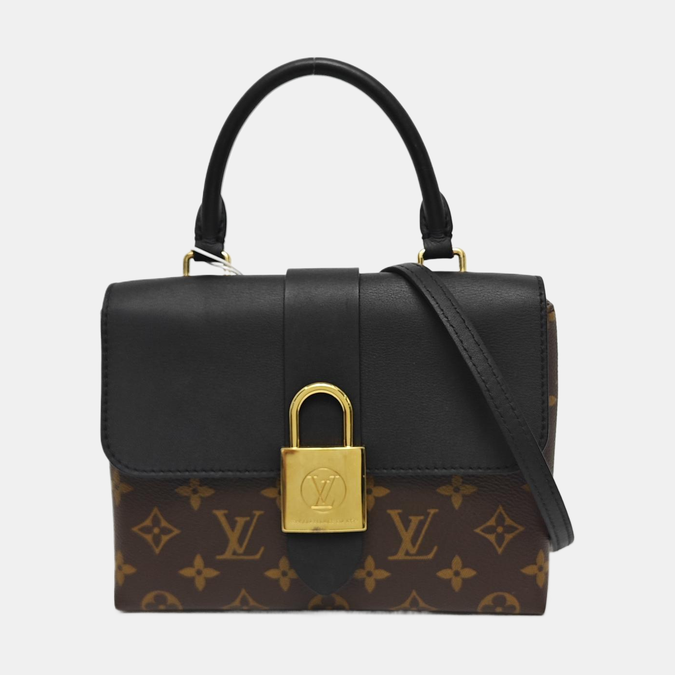 Authenticated pre-owned  LOCKY BB Monogram Coated Canvas Brown - Shoulder Bag at Looply