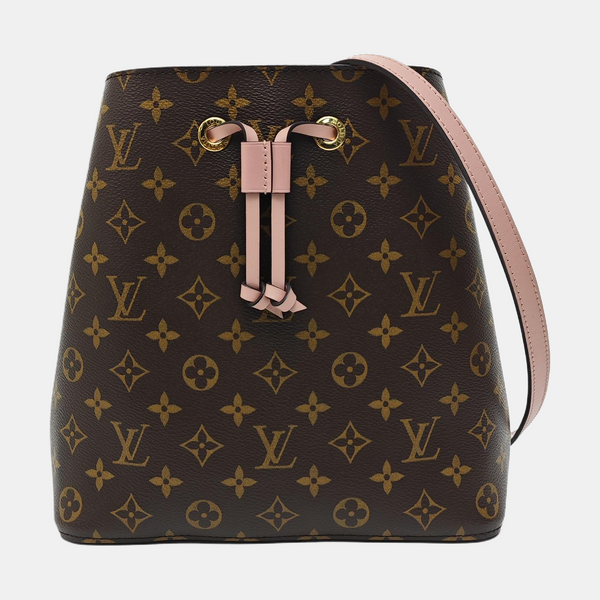 NÉONOÉ MM Monogram Coated Canvas Brown
