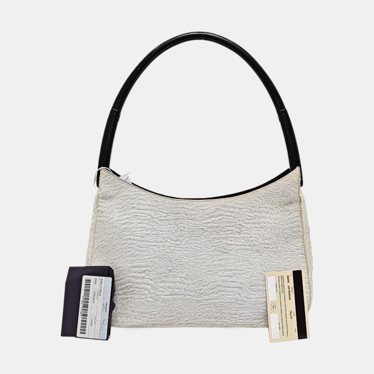 Hobo Mini Horsehair White