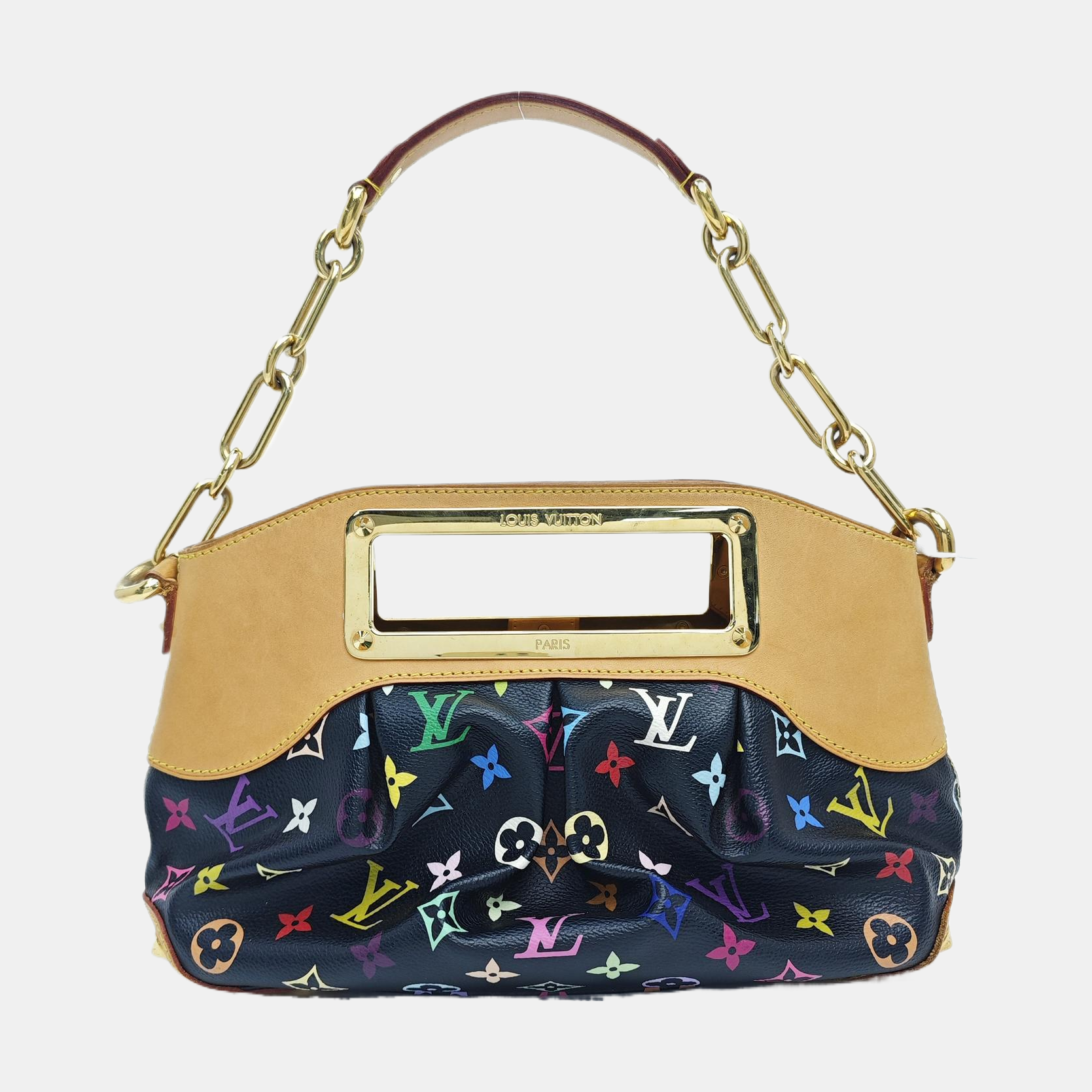 LV × TM JUDY PM Monogram Coated Canvas Black