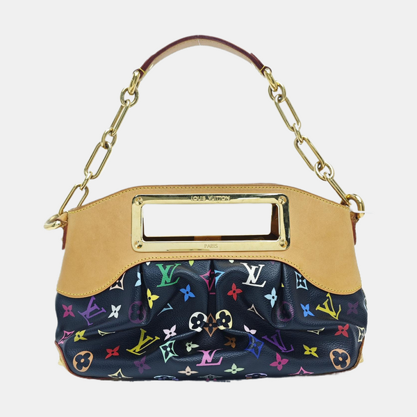LV × TM JUDY PM Monogram Coated Canvas Black