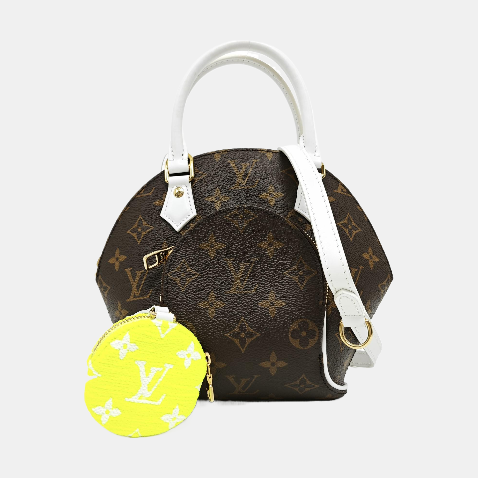 ELLIPSE Monogram Coated Canvas Brown