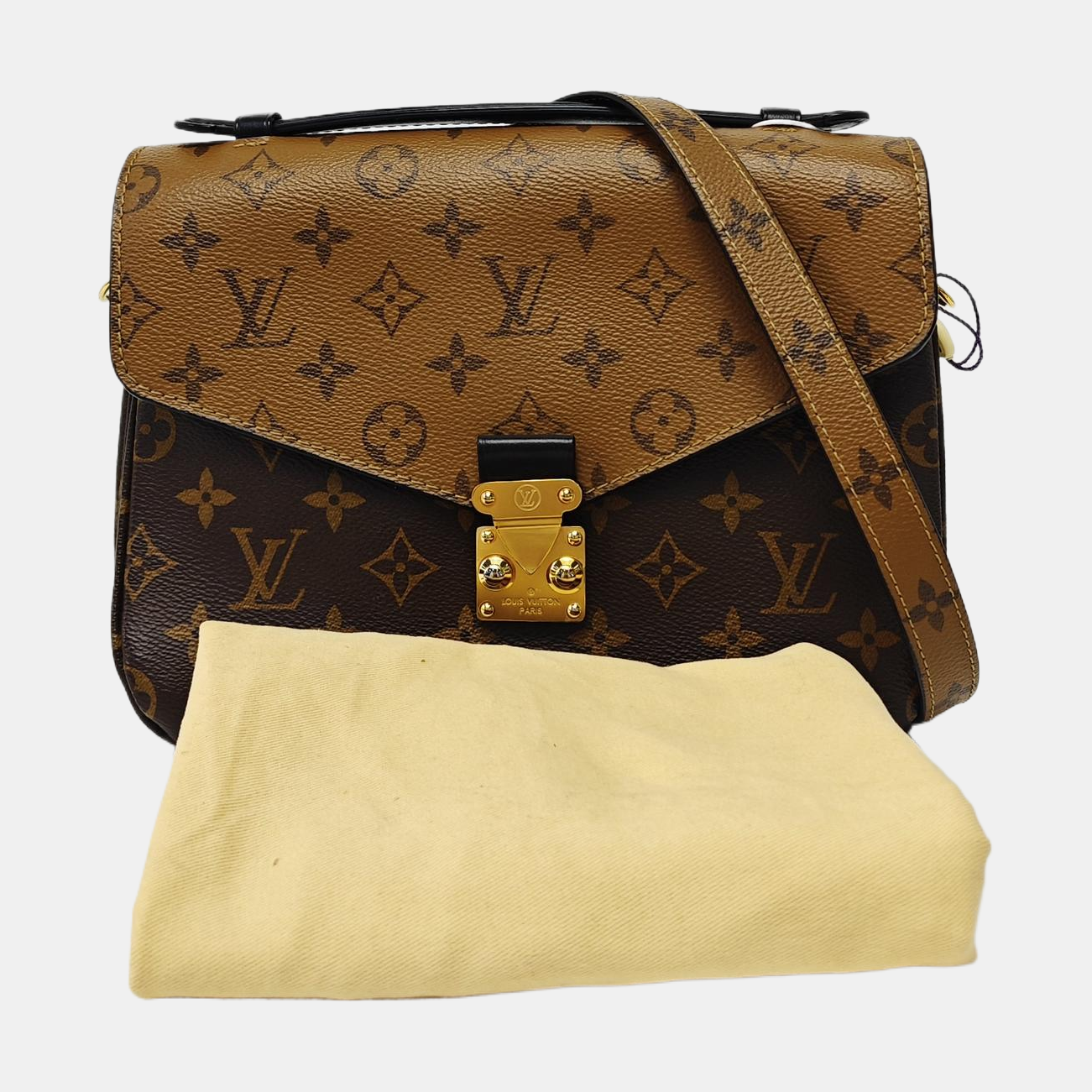 MÉTIS MM Monogram Coated Canvas Multicolor