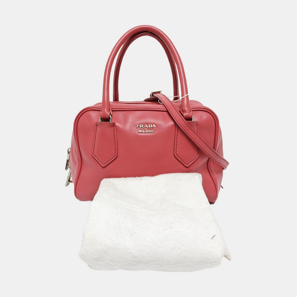 Calfskin Shoulder Bag Pink