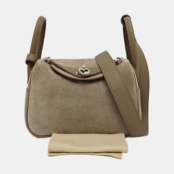 Lindy Mini Suede Gray