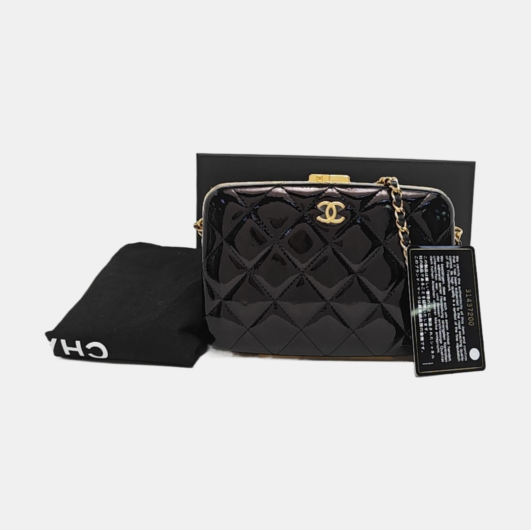 Quilted Lambskin Black