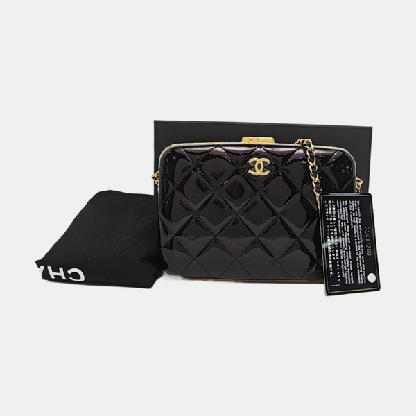Quilted Lambskin Black