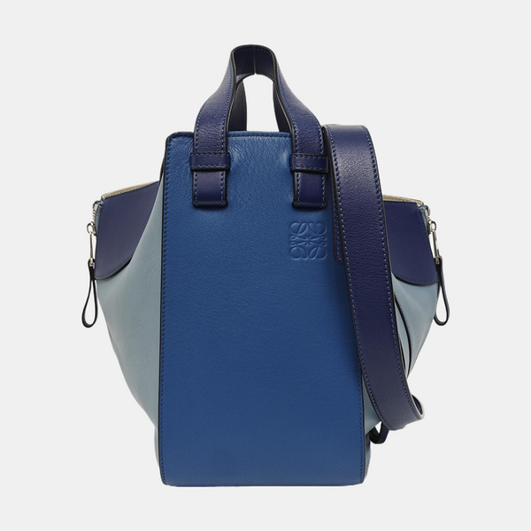 Hammock Small Calfskin Blue