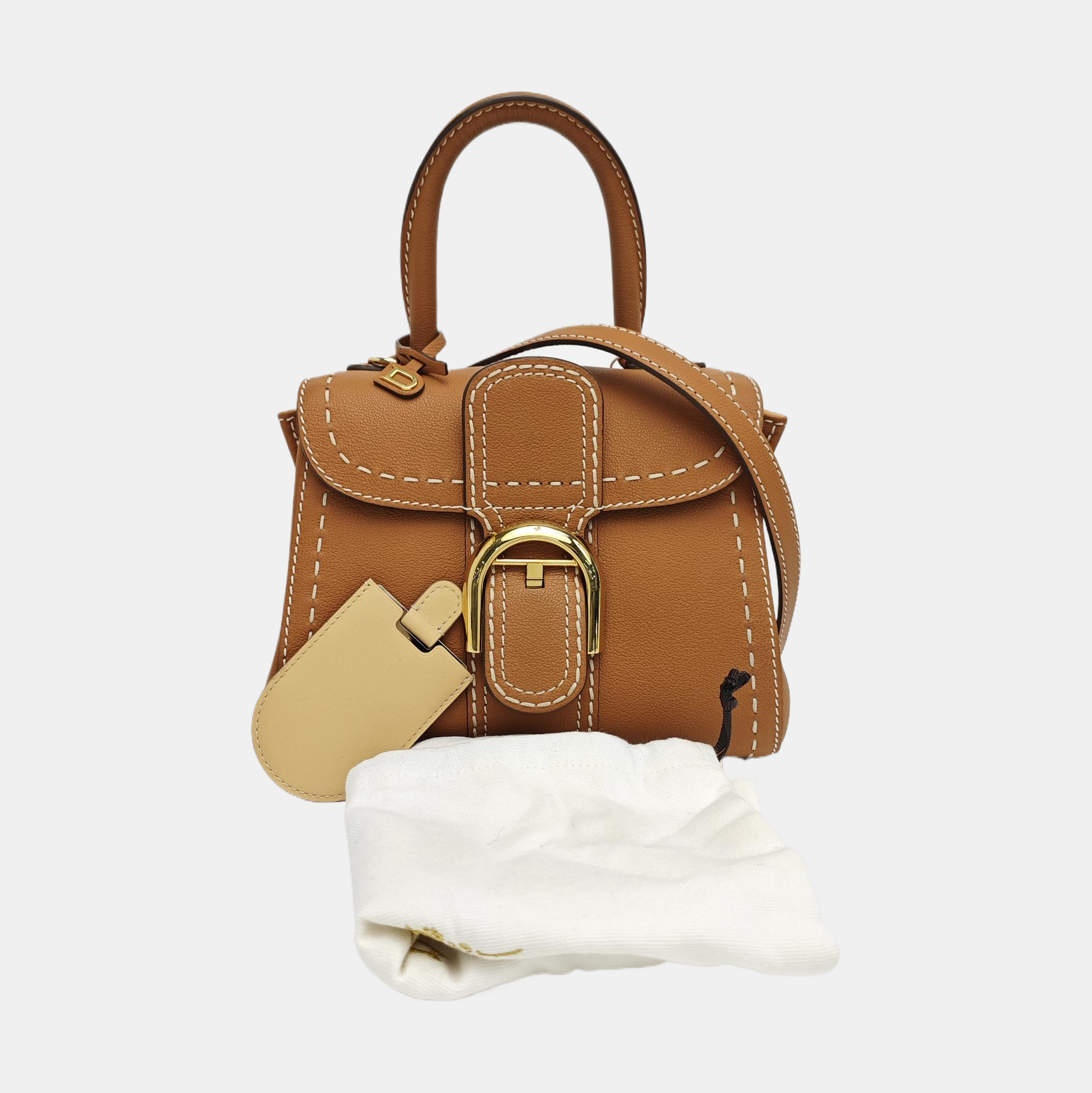 Brillant Mini Calfskin Brown