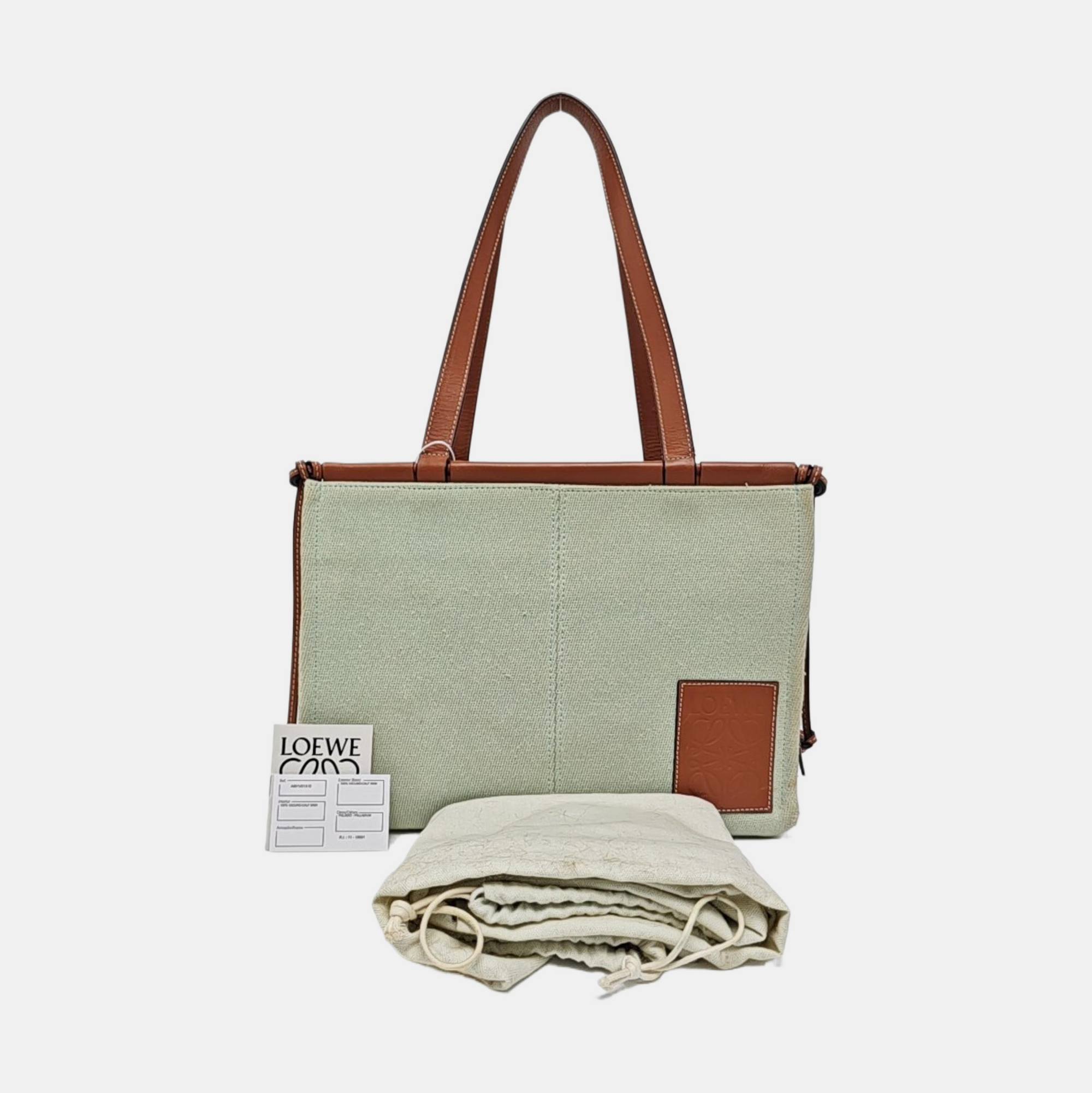 Cushion Small Canvas Green