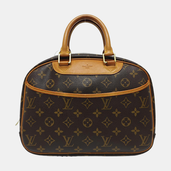 DEAUVILLE Monogram Coated Canvas Brown