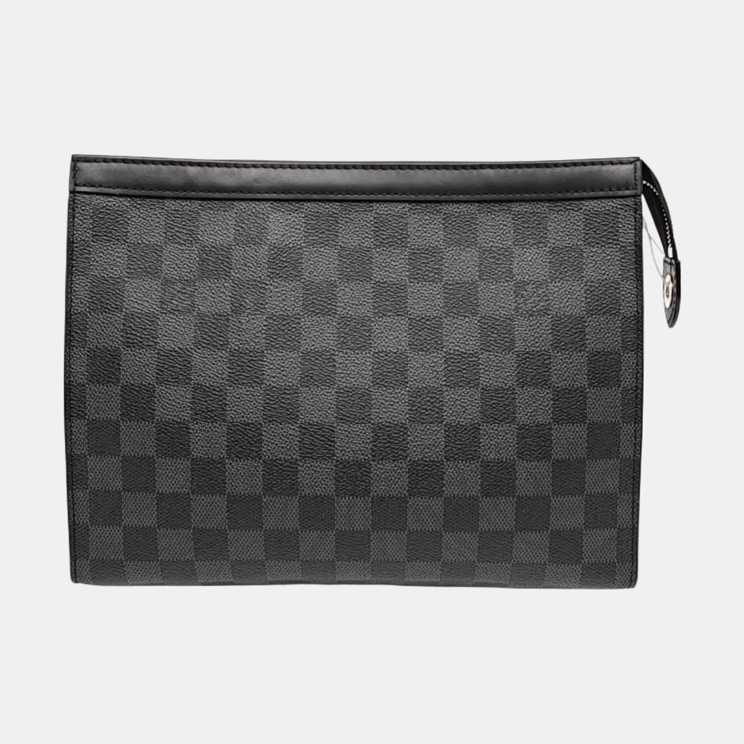 Pochette Voyag MM Damier Graphite Coated Canvas Gray