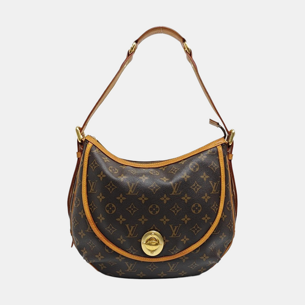 TULUM GM Monogram Coated Canvas Brown