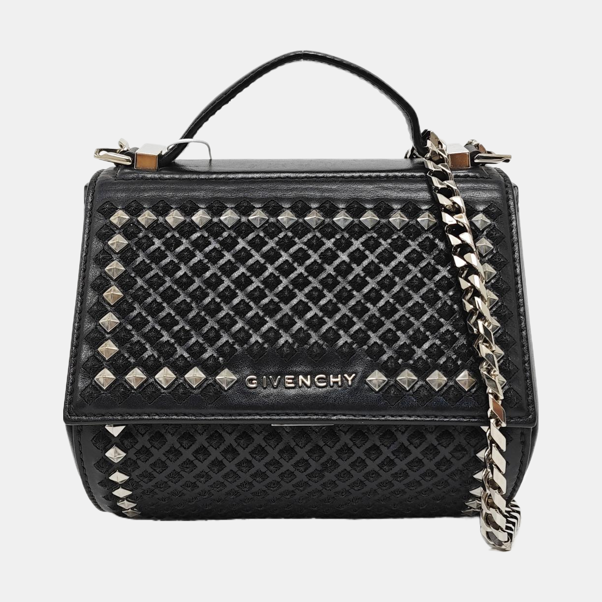 Calfskin Shoulder Bag Black