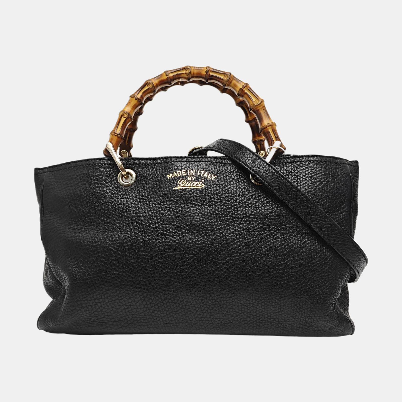 Bamboo 1947 Medium Calfskin Black