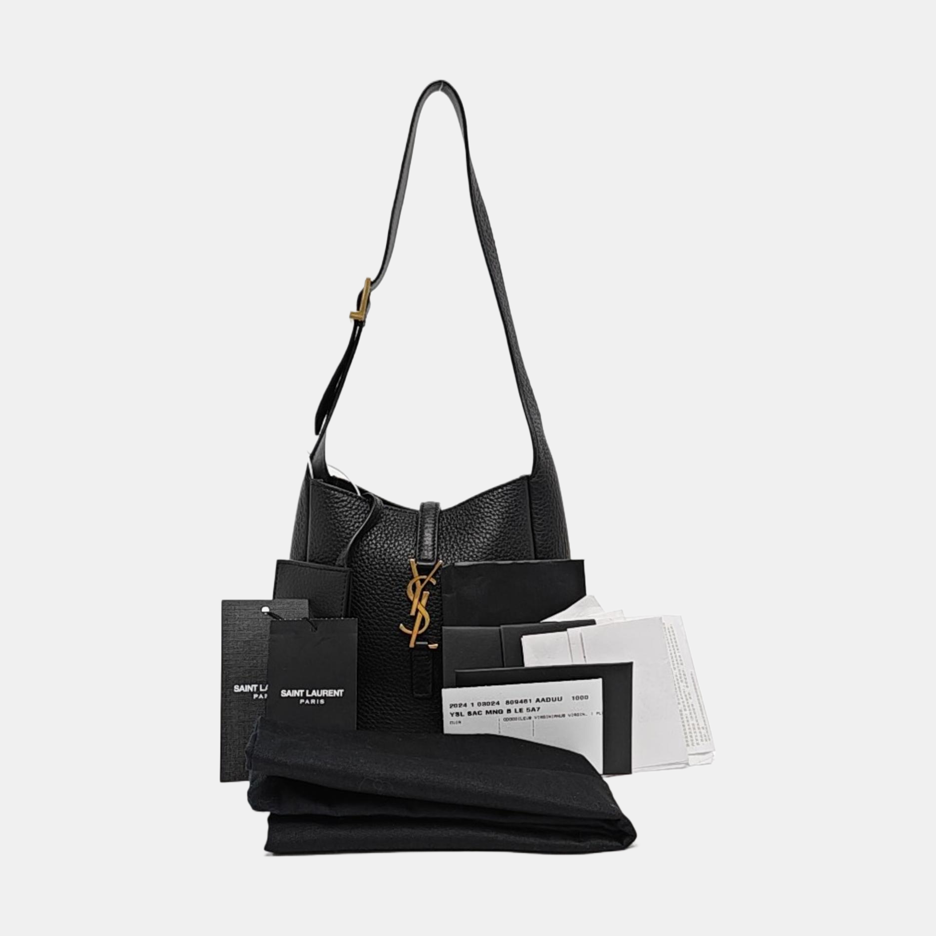 LE 5 À 7 Mini Calfskin Black