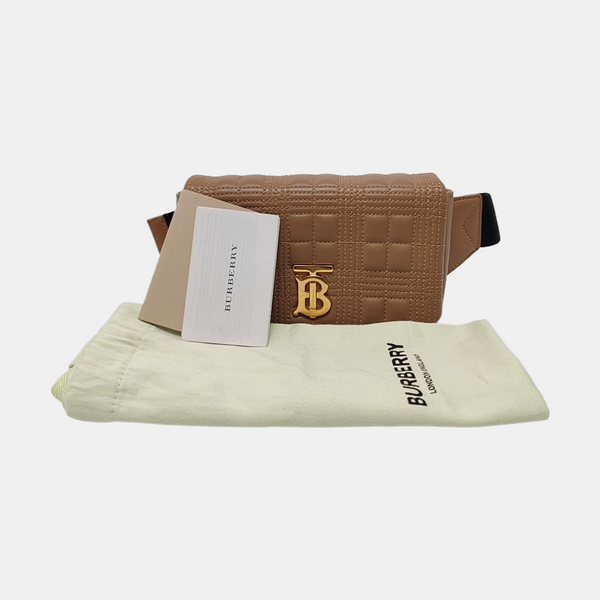 Lola Quilted Lambskin Brown
