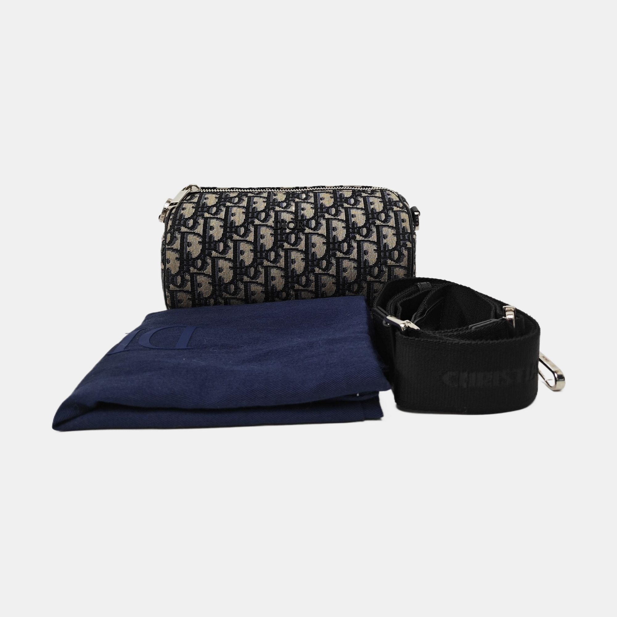Travel Kit Oblique Canvas Blue
