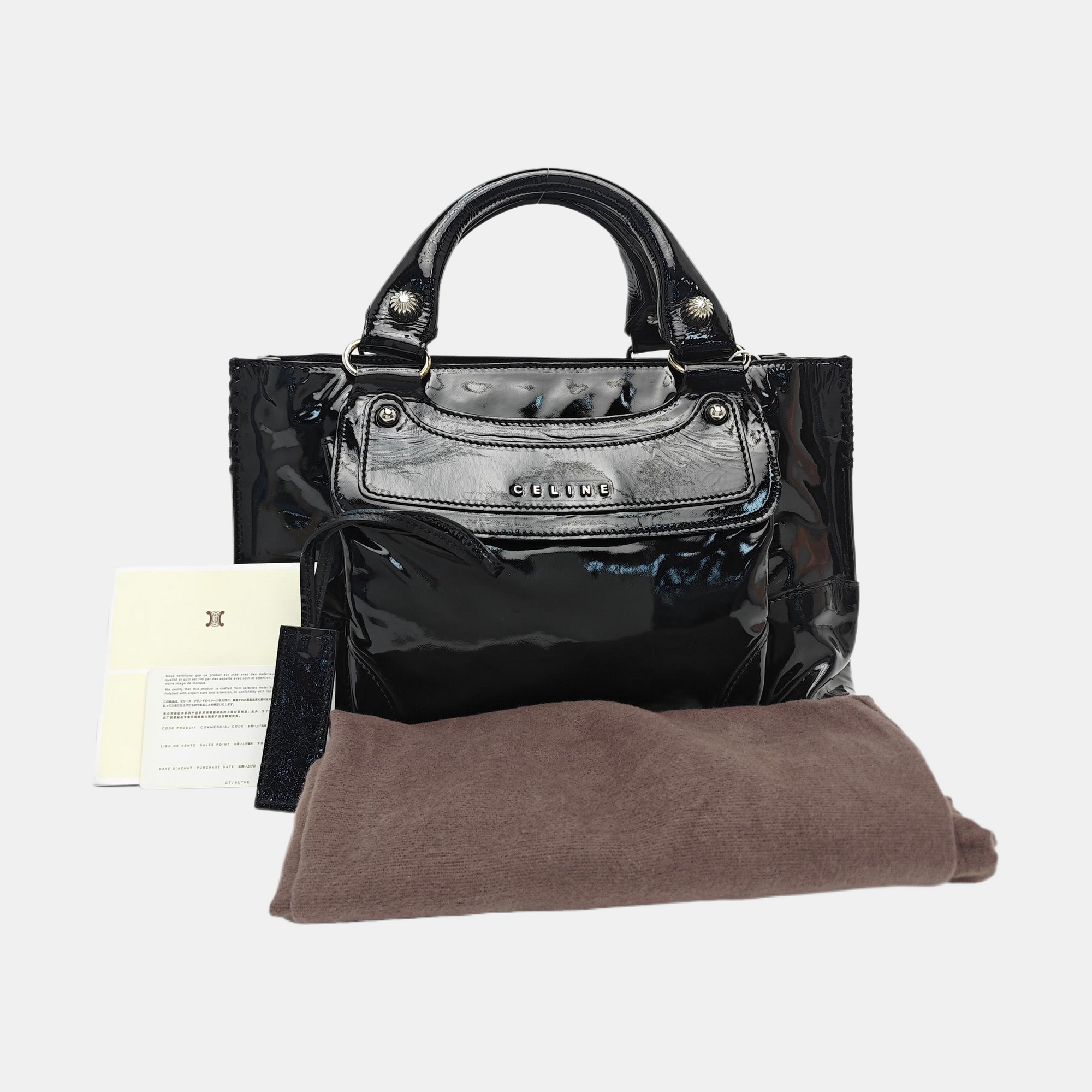 BOOGIE Patent Leather Black