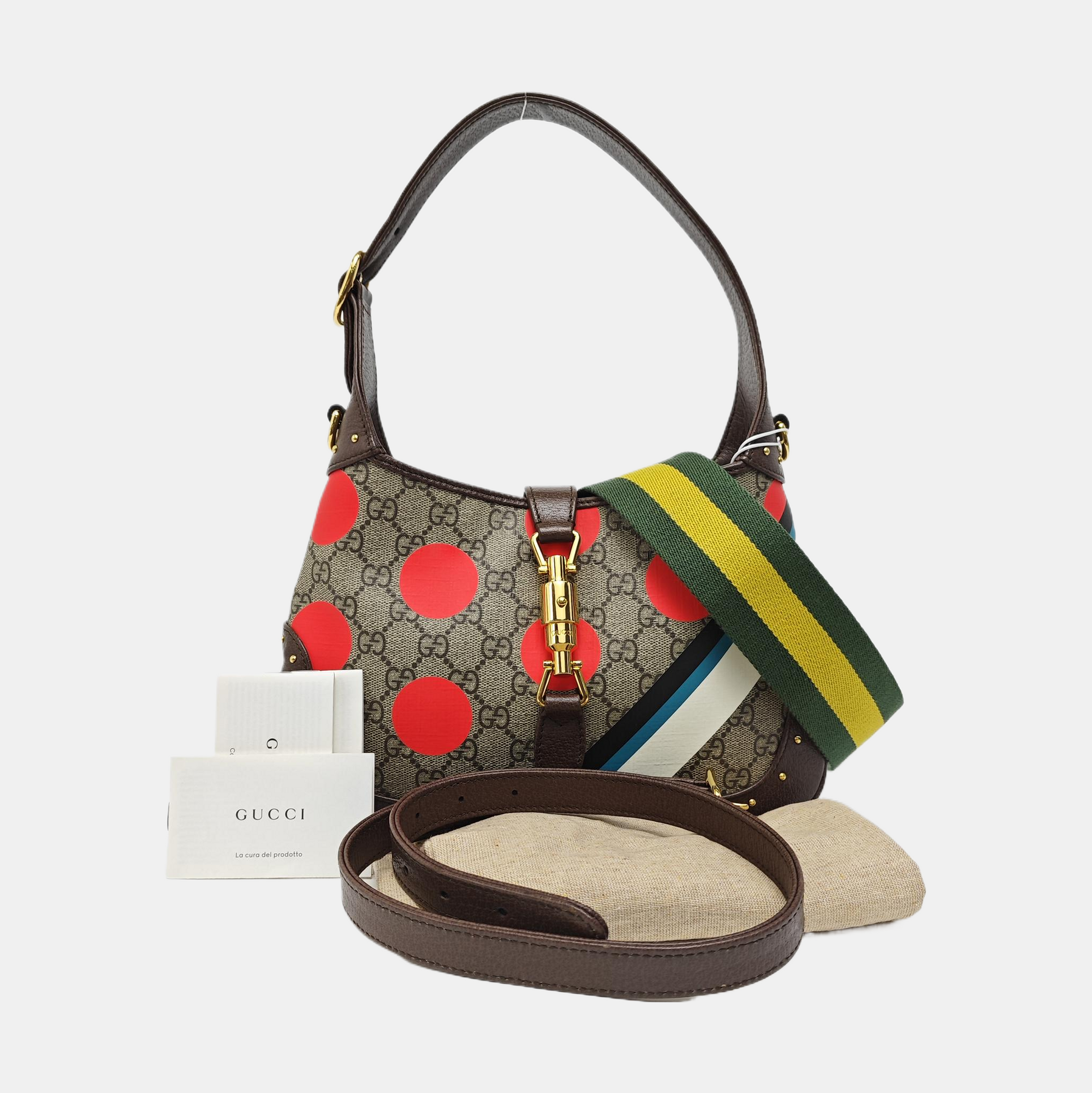 Jackie 1961 Small Coated Canvas Black