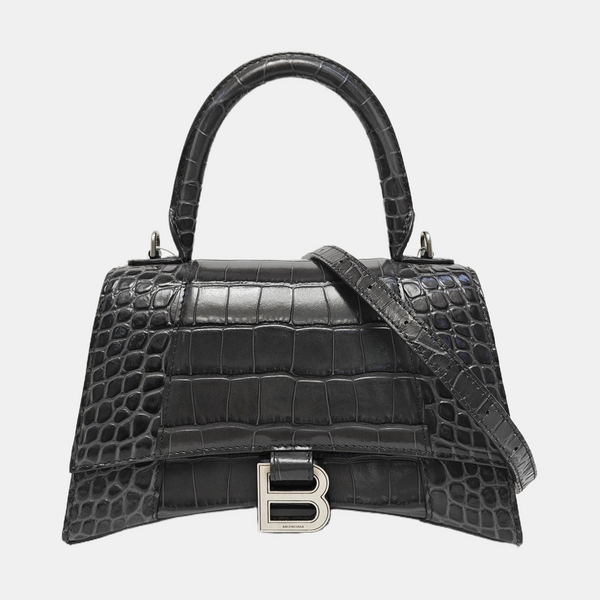 Hourglass S Calfskin Gray