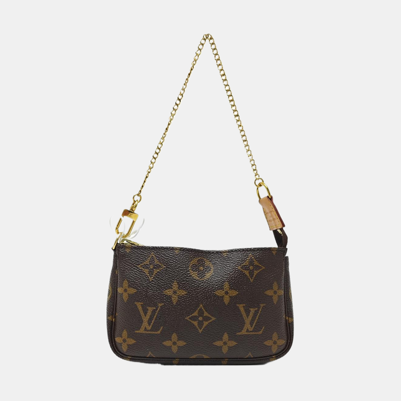 ACCESSOIRES Mini Monogram Coated Canvas Brown