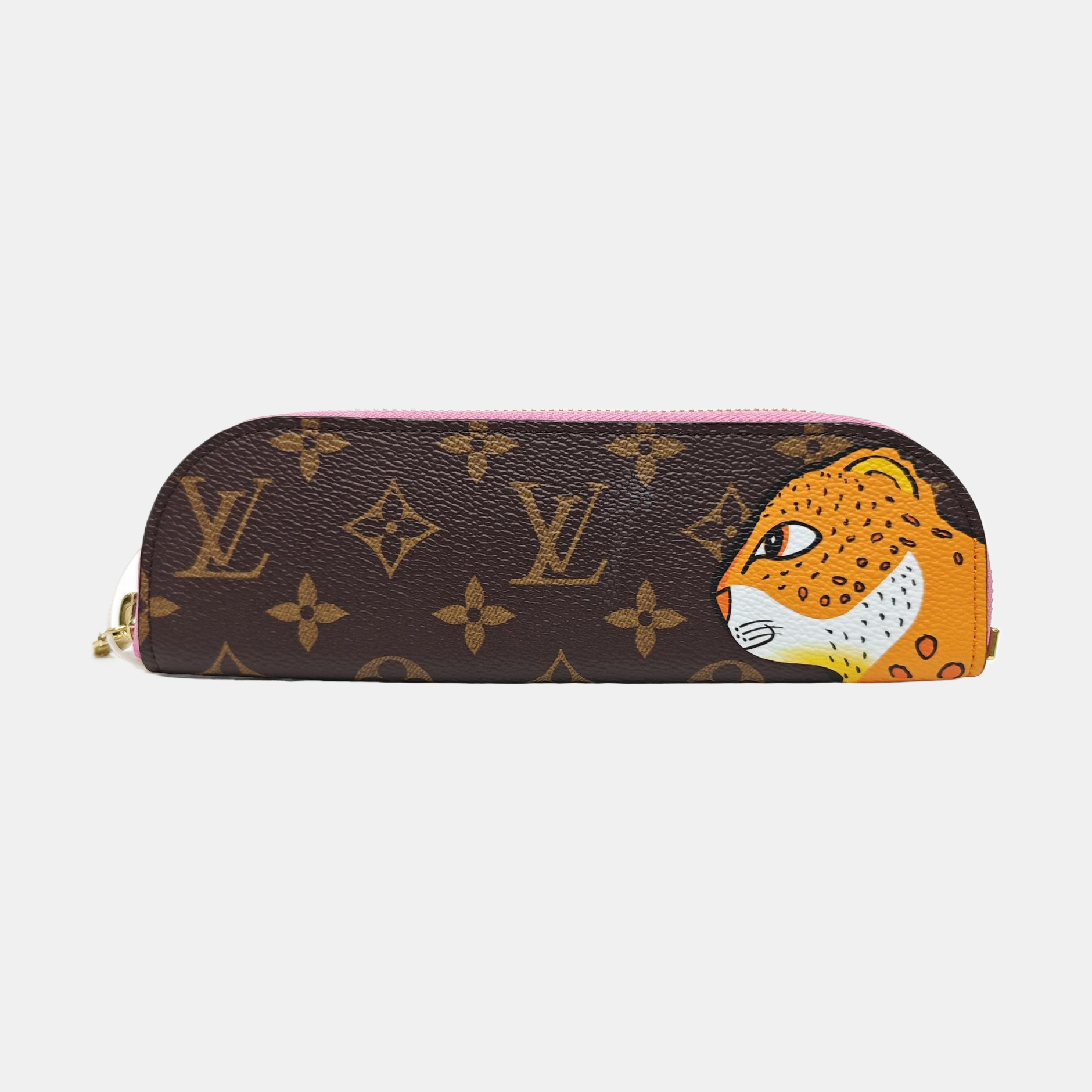 Monogram Canvas Wallet MM Brown