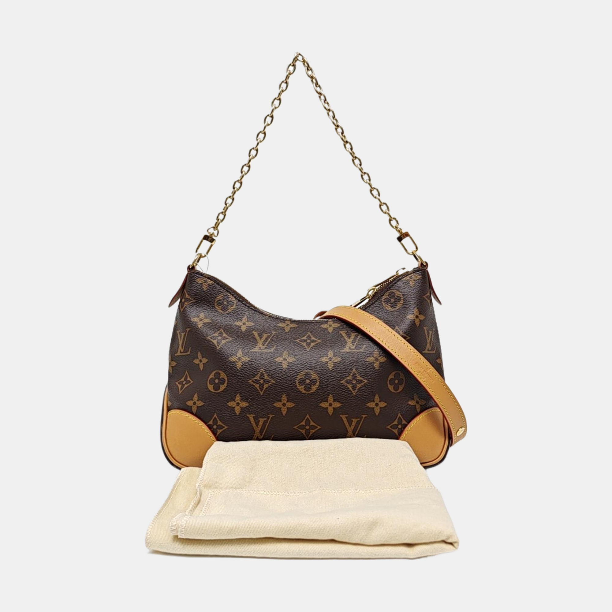 BOULOGNE Monogram Coated Canvas Brown