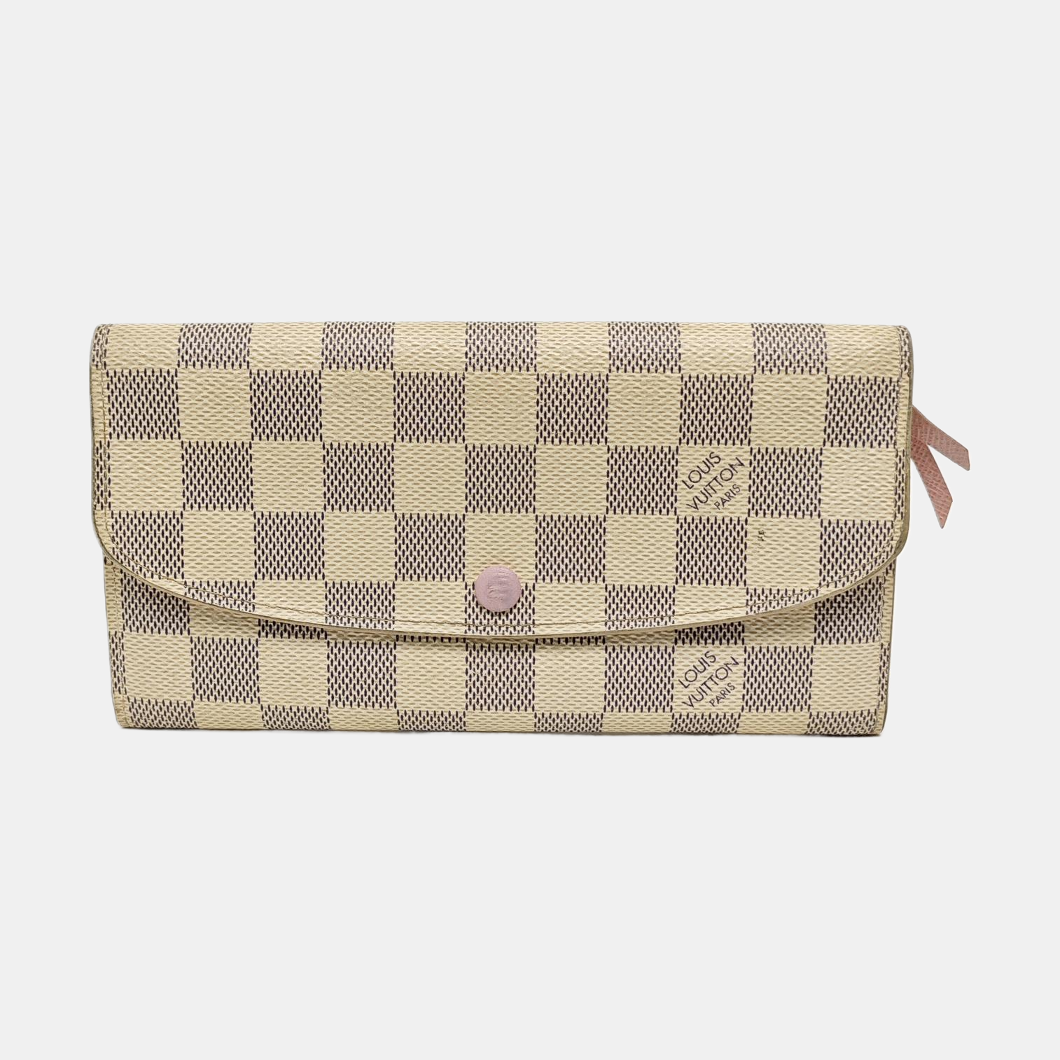 EMILIE Damier Azur Coated Canvas White