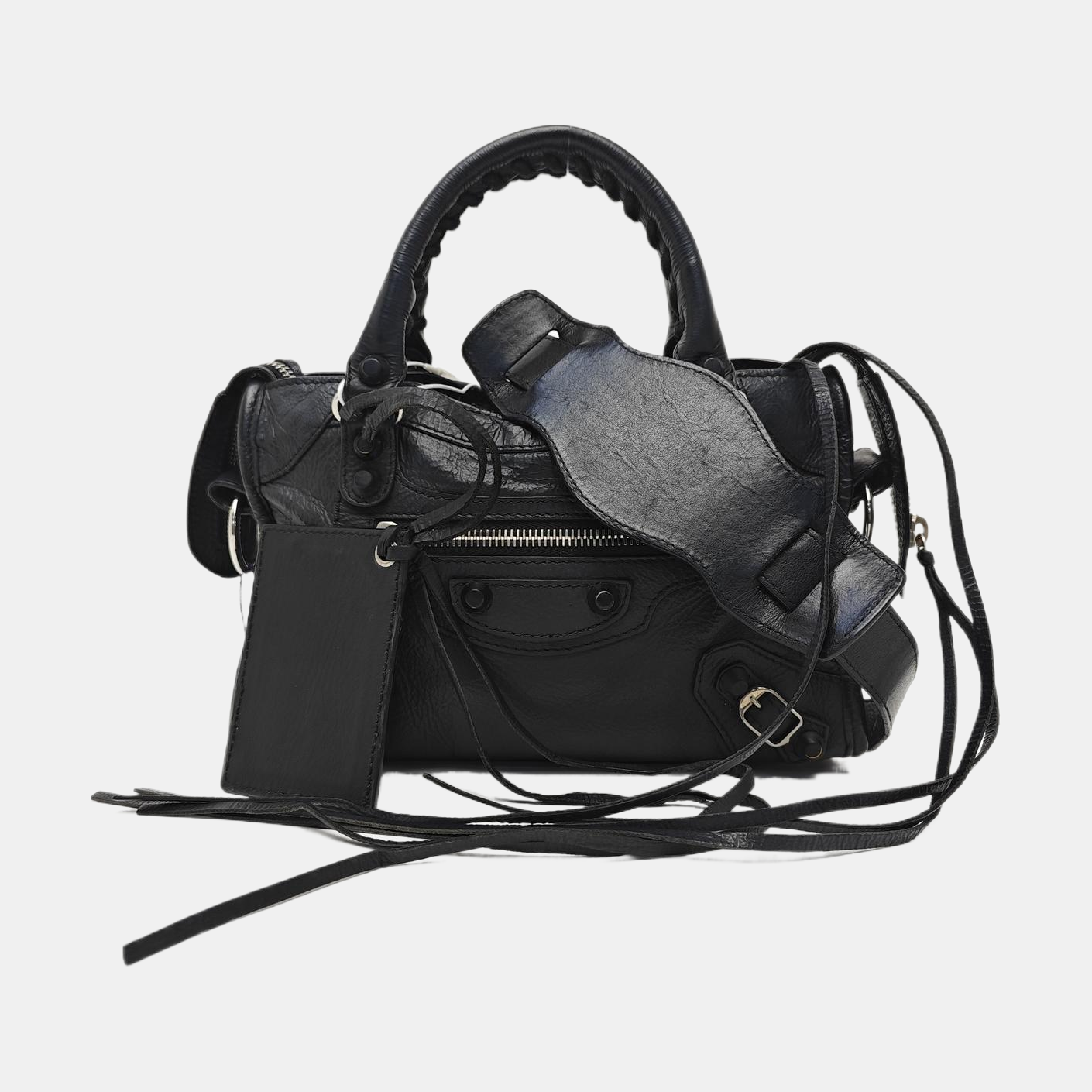 Classic City Mini Lambskin Black