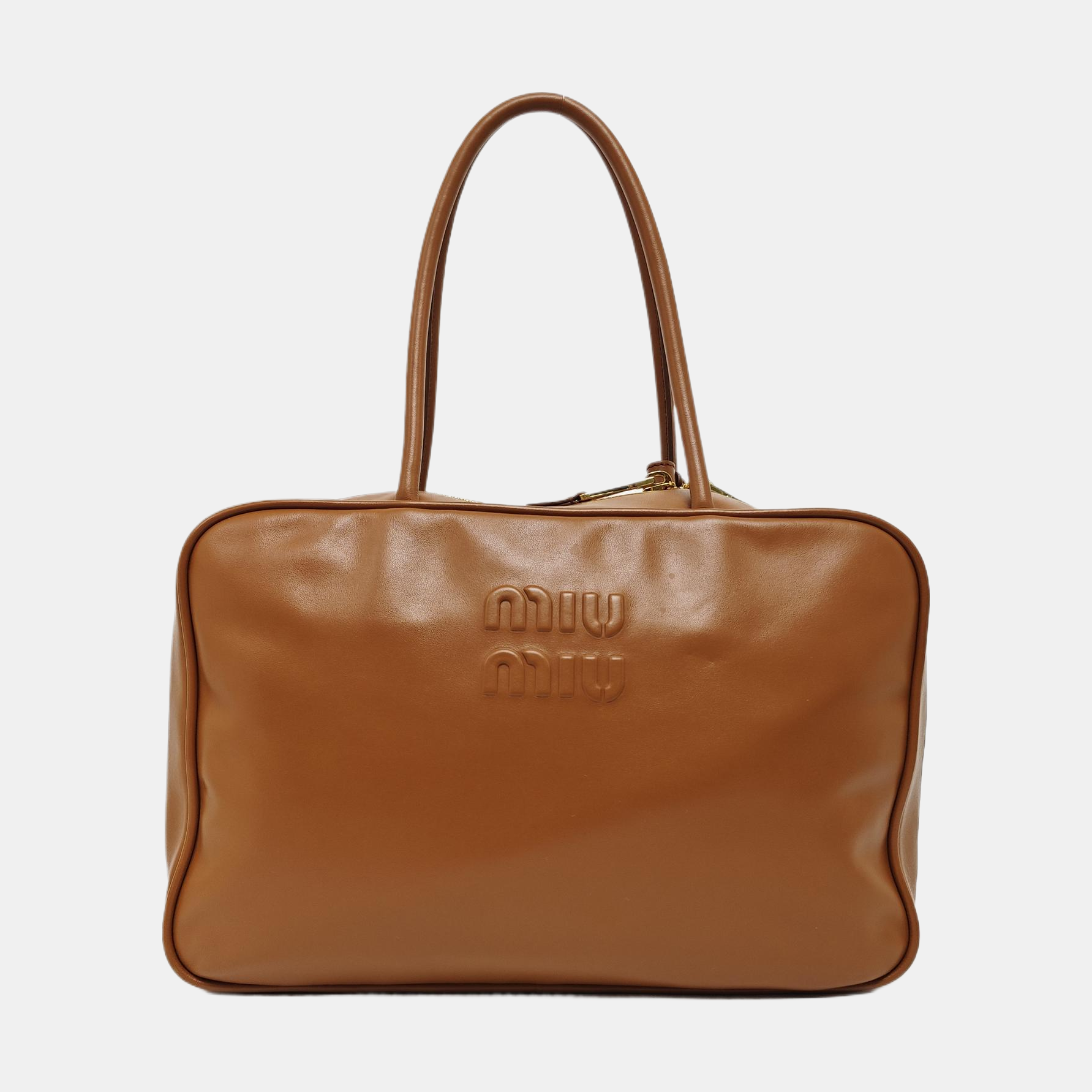 Beau Large Calfskin Brown