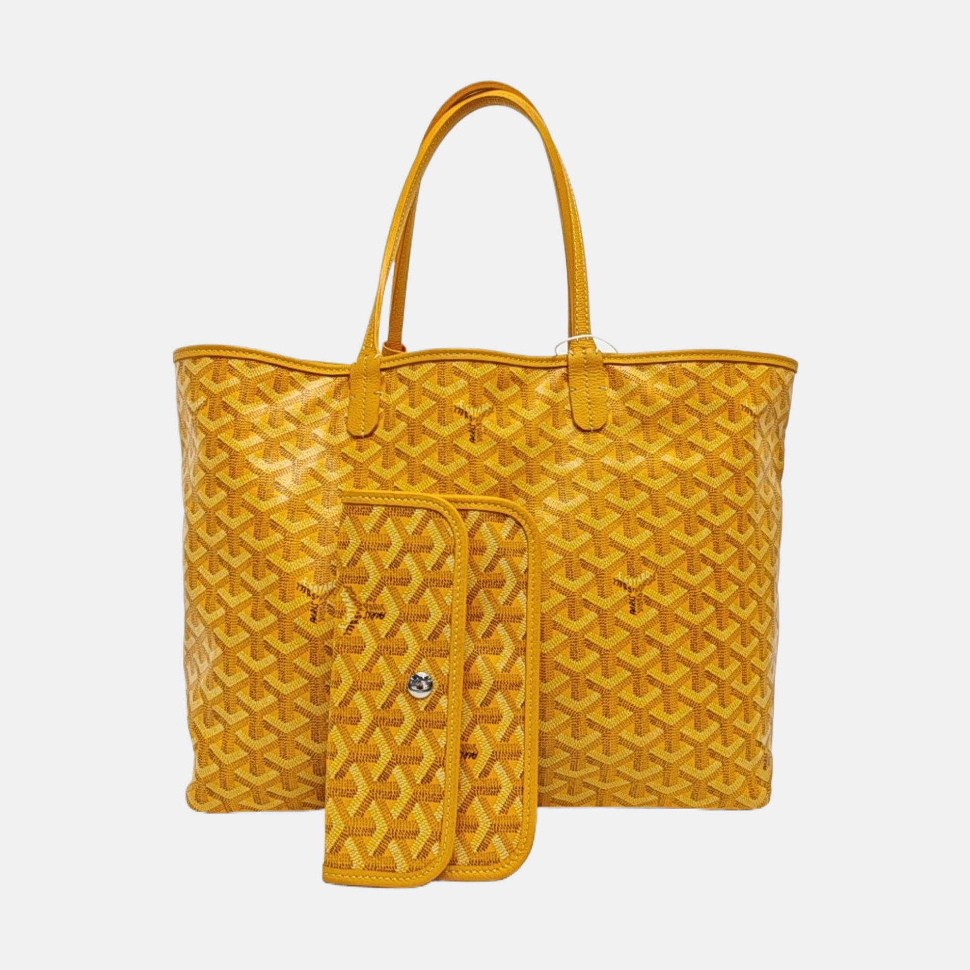 Anjou PM Coated Canvas Yellow