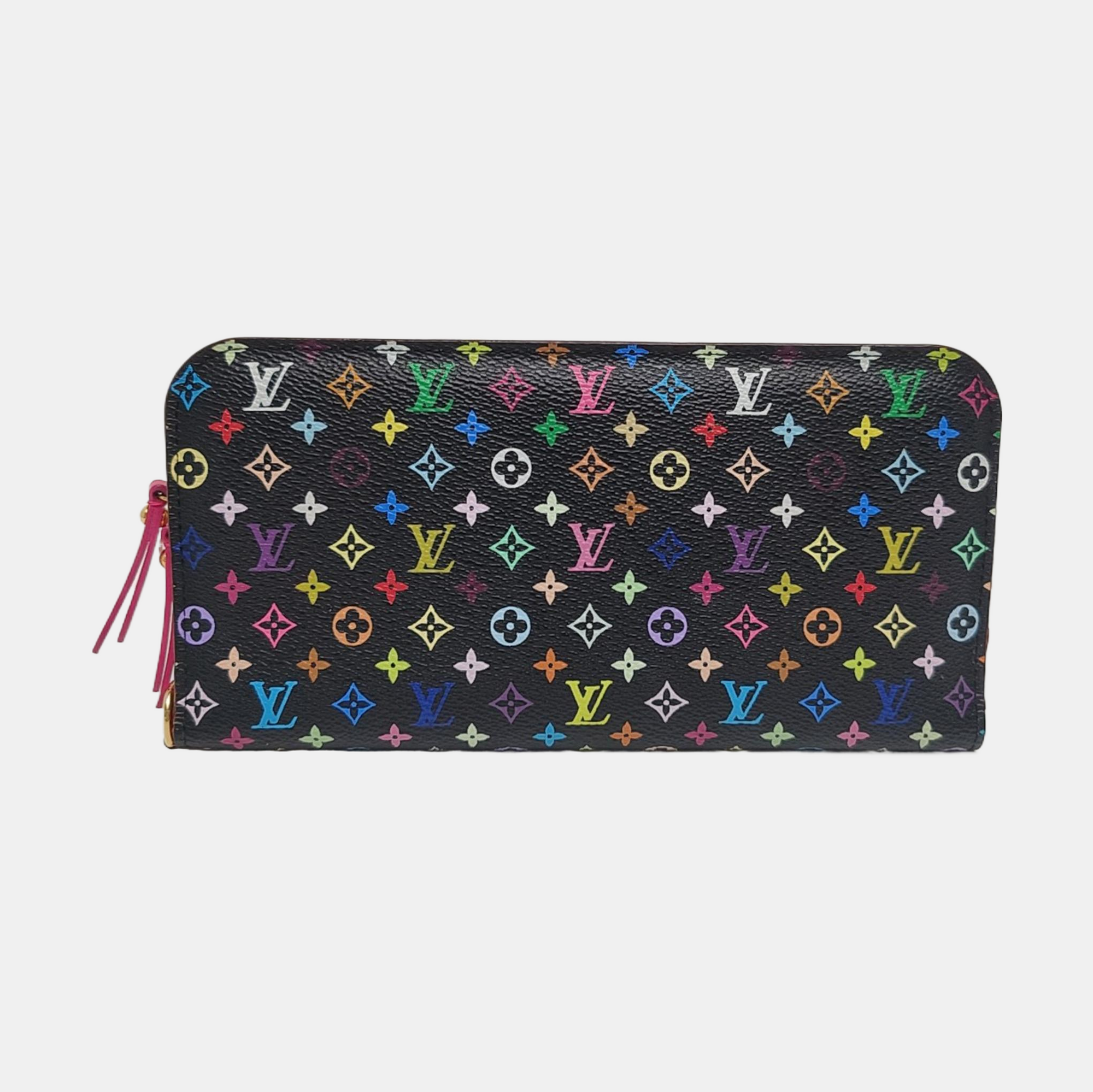 LV × TM INSOLITE Monogram Coated Canvas Black Wallet