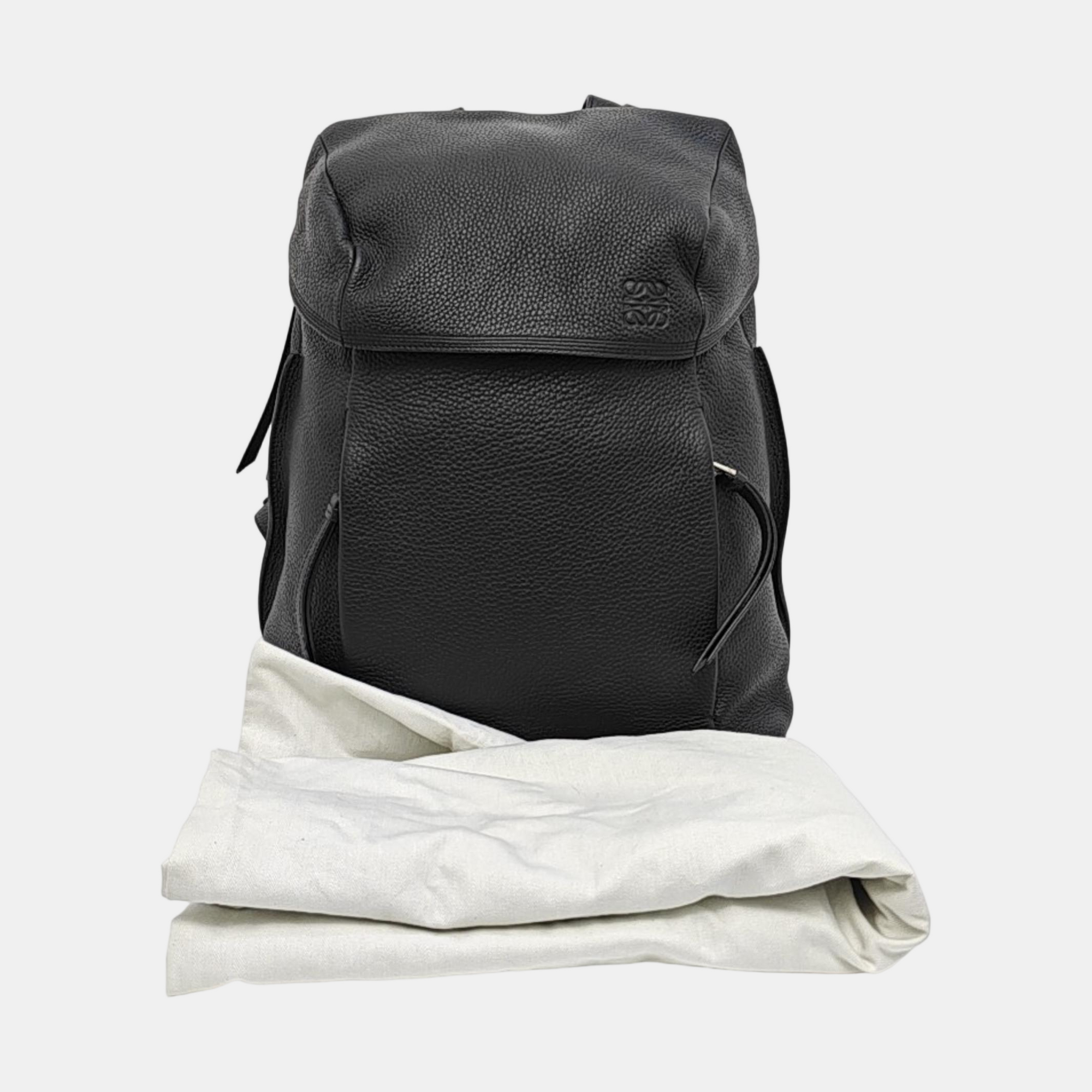 Calfskin Backpack Black