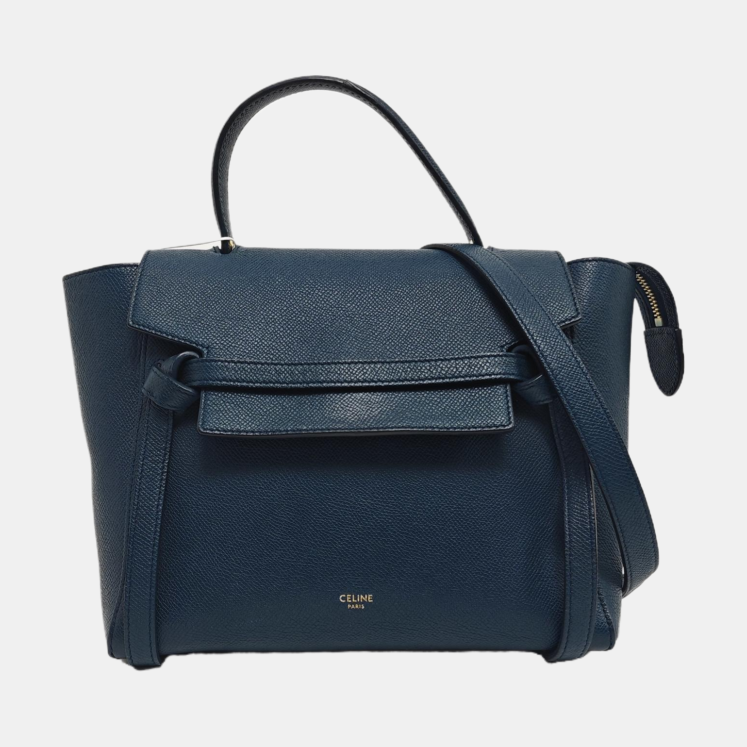 BELT Micro Calfskin Blue