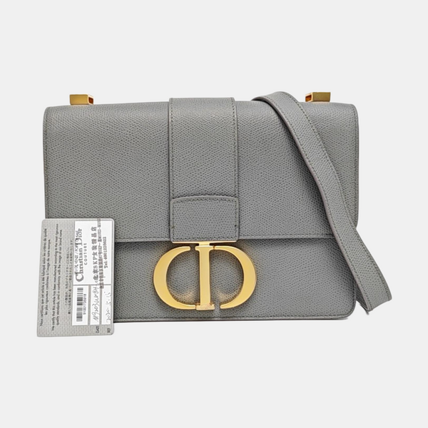 30 Montaigne Calfskin Gray
