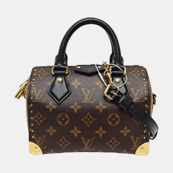 SPEEDY TRUNK 20 Monogram Coated Canvas Brown
