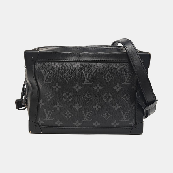 SOFT TRUNK Monogram Coated Canvas Black