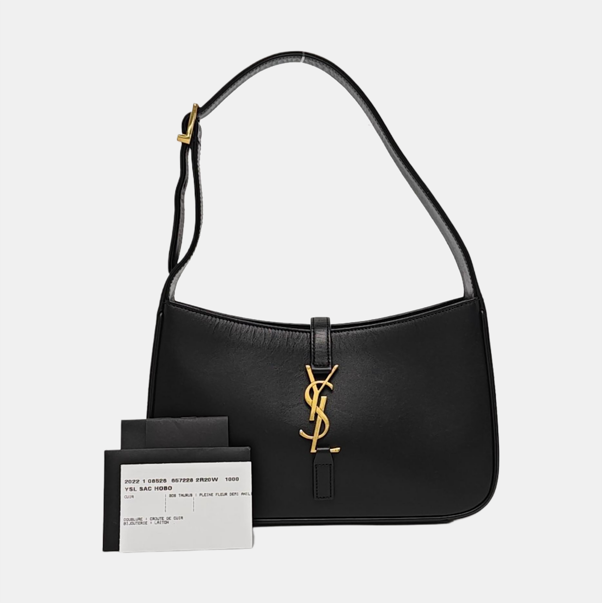LE 5 À 7 Small Calfskin Black