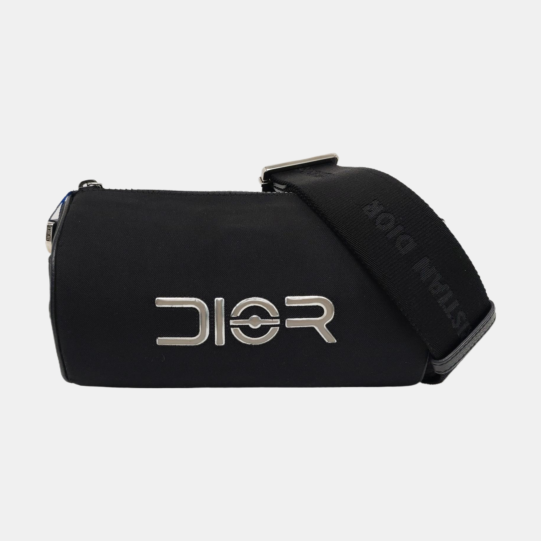 Fabric Shoulder Bag Black