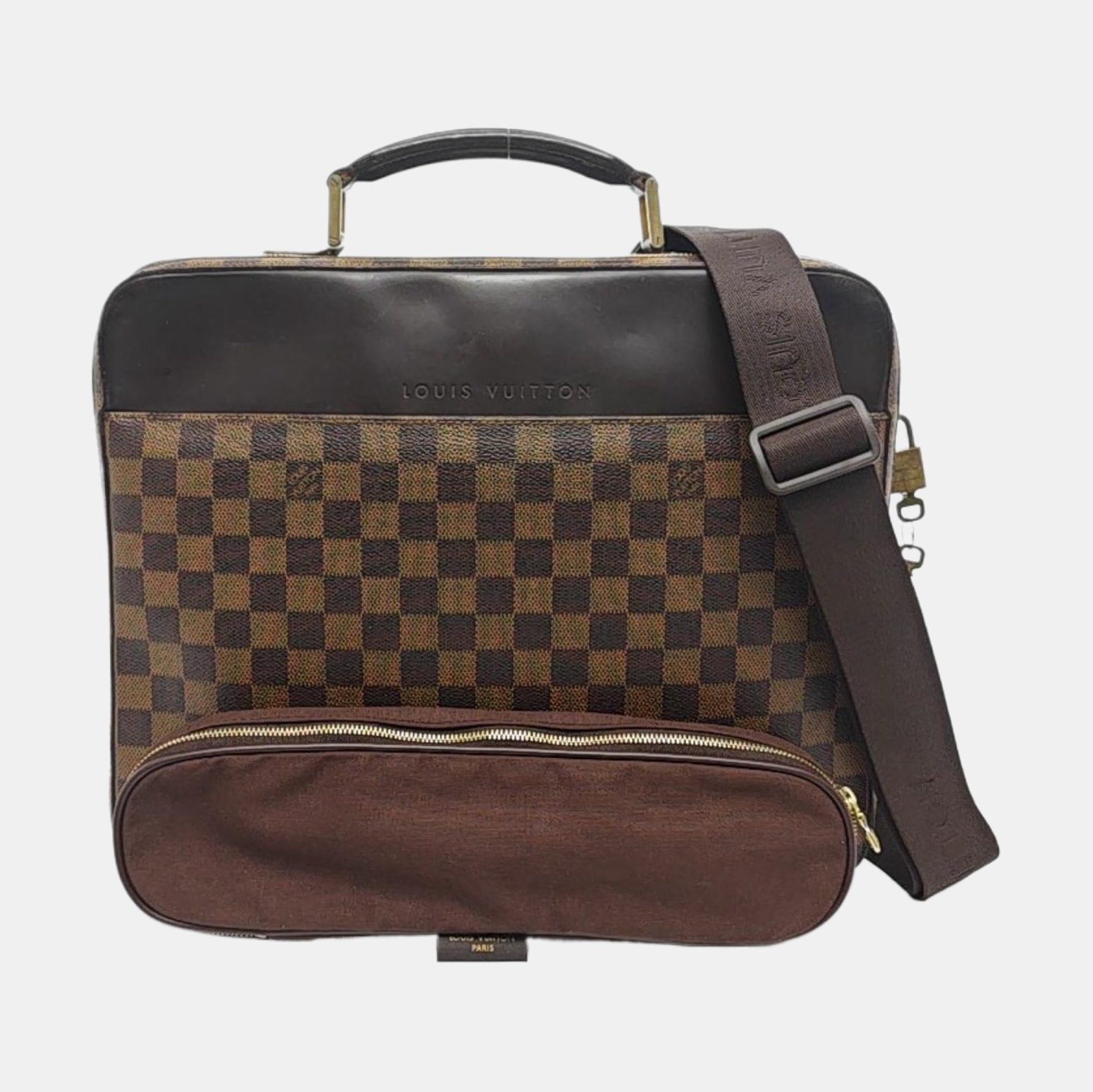 SABANA Damier Ebene Coated Canvas Brown