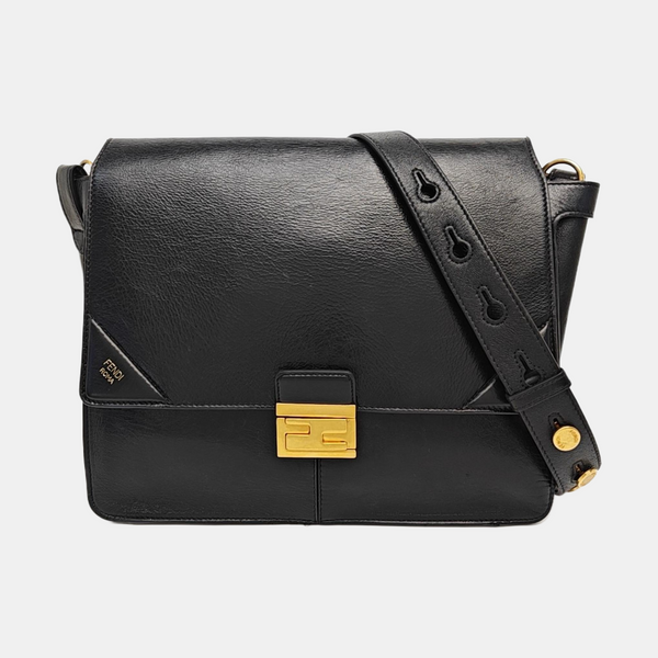 Kan U Large Lambskin Black