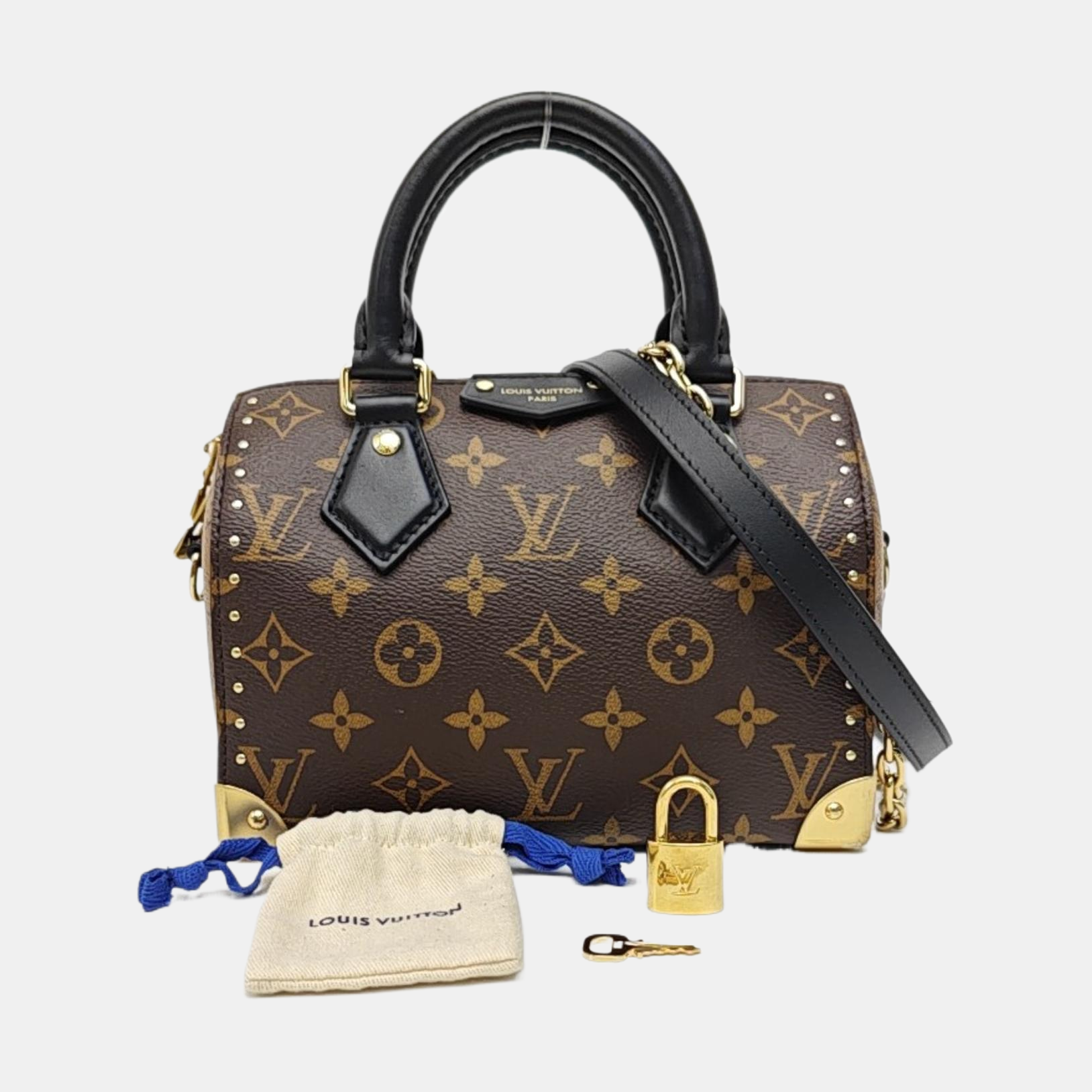 SPEEDY TRUNK 20 Monogram Coated Canvas Brown