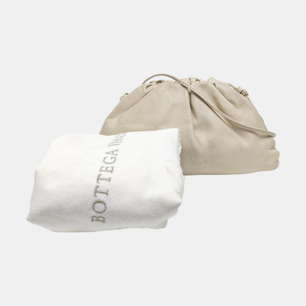 The Pouch Mini Calfskin Beige