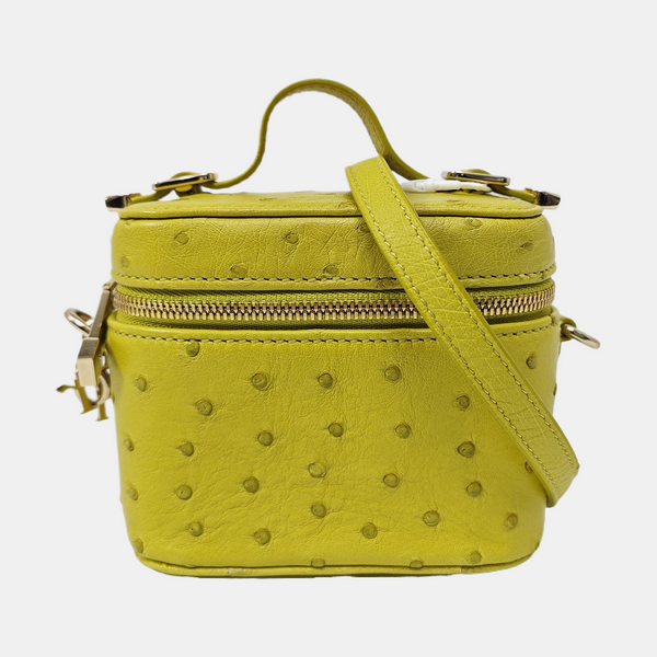 Travel Vanity Ostrich Yellow