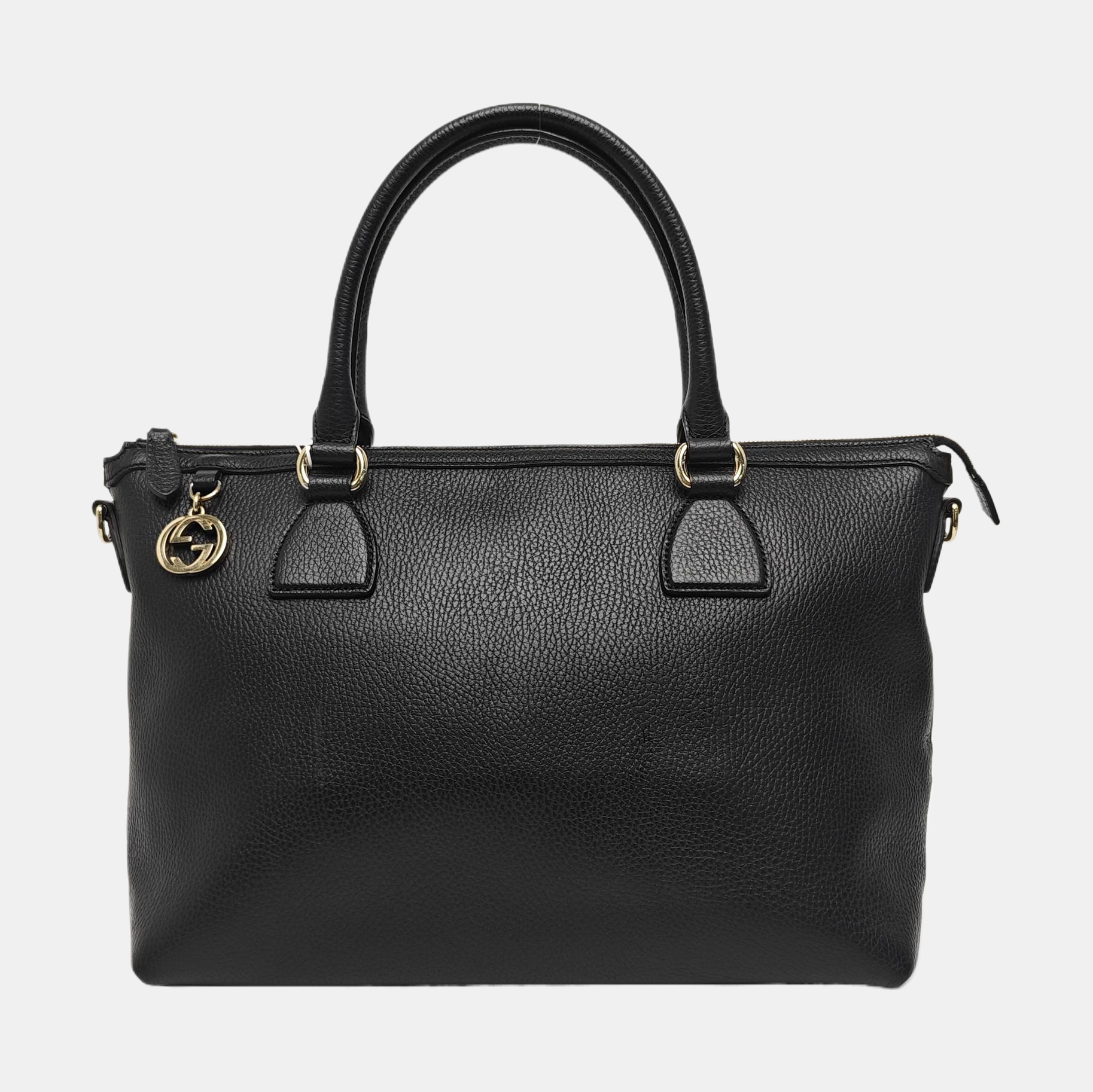 Microguccissima Calfskin Black